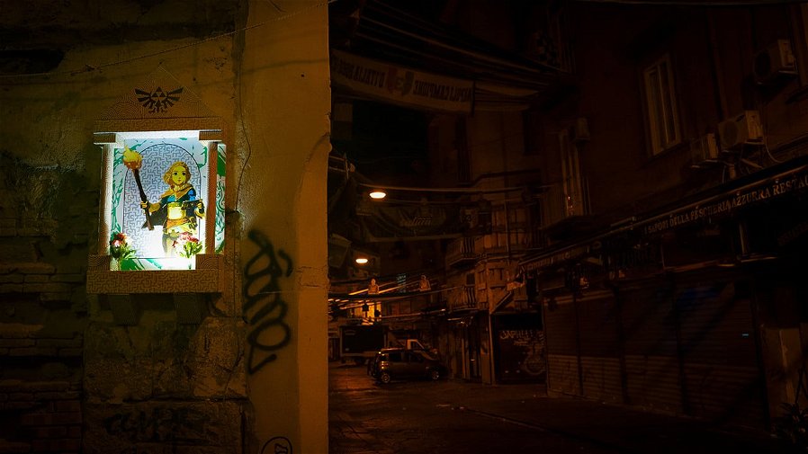 Immagine di Zelda invade le strade di Napoli, letteralmente