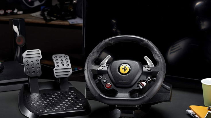 Volante Thrustmaster T80 Ferrari a meno di 90€! Risparmi il 31%!