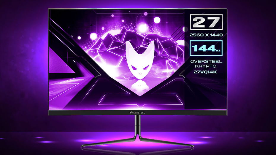 Immagine di Monitor gaming Oversteel 27" QLED 144Hz a meno di 200€! -33%