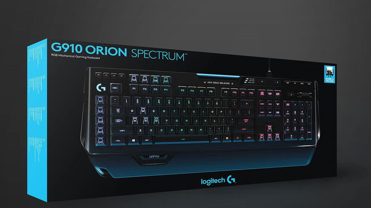 Tastiera gaming Logitech G910 Orion Spectrum con il 22% di sconto!