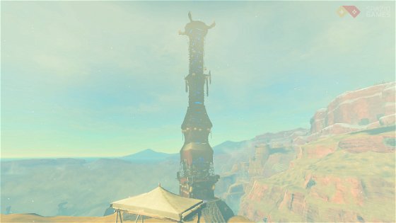 Come attivare la Torre del canyon Gerudo in Zelda: Tears of the Kingdom