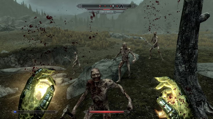 Skyrim diventa un'apocalisse zombie, grazie ai fan