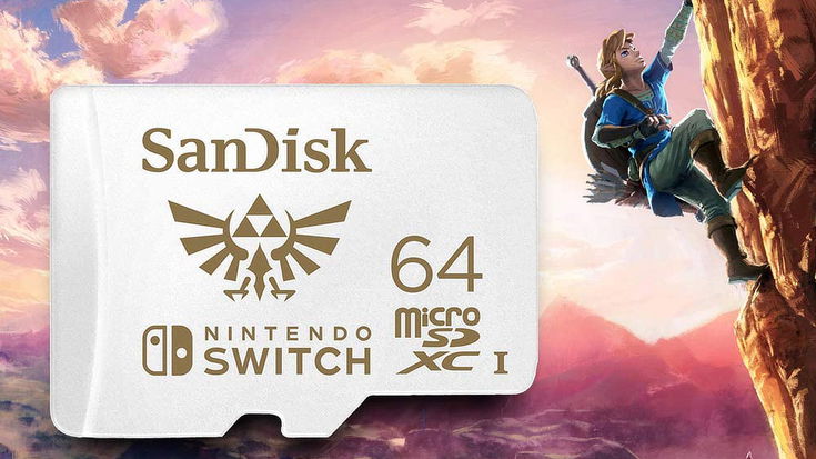 MicroSD ufficiale Switch di Zelda a meno di metà prezzo!