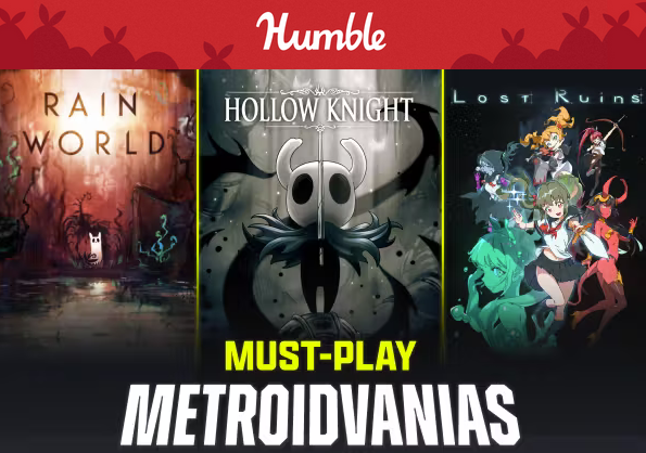 HumbleBundle] Must-Play Metroidvanias ($15 for Hollow Knight, Rain