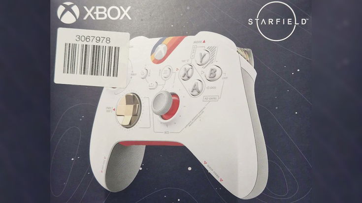 Starfield, spuntano nuove foto per il controller Xbox a tema