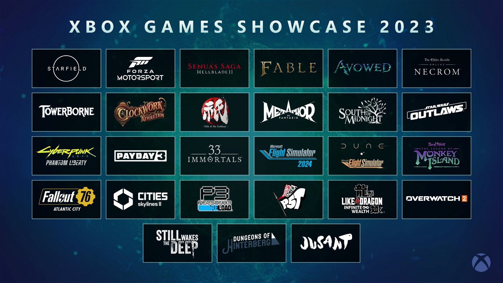 Xbox Games Showcase 2023, tutti i giochi in arrivo gratis su Game Pass