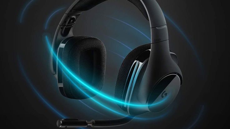 Logitech G533, ottime cuffie gaming wireless, a meno di 90€! 18% di sconto!