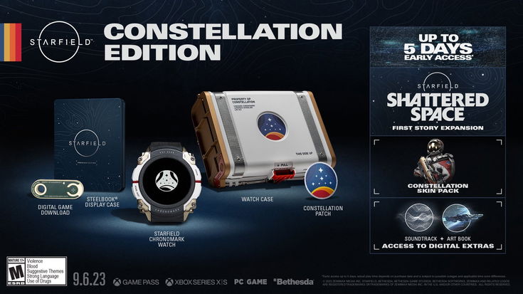 Starfield Constellation Edition torna disponibile da Gamestop, prenotala ora!