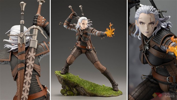 Immagine di Ecco la statuetta ufficiale dove Geralt è... una ragazzina