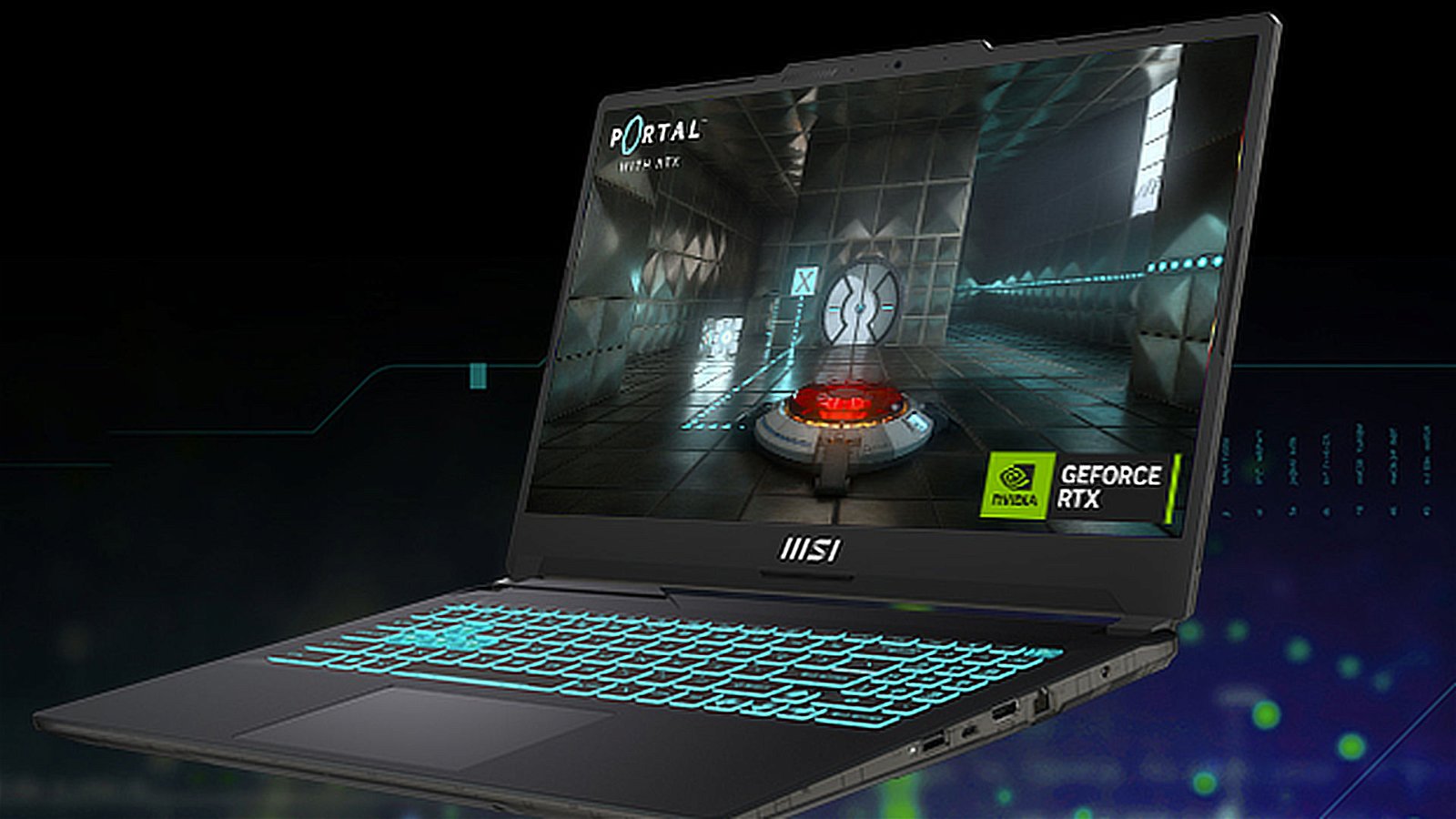 MSI Cyborg 15, notebook gaming cyberpunk con RTX 4050, oggi in sconto!