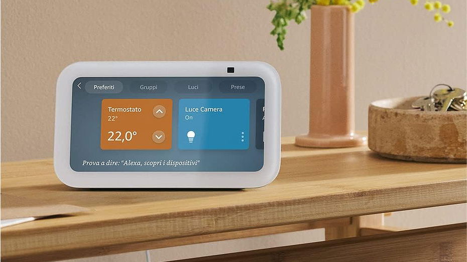 Immagine di Prime Day anticipato: 2 Echo Show + presa smart con uno sconto del 50%!