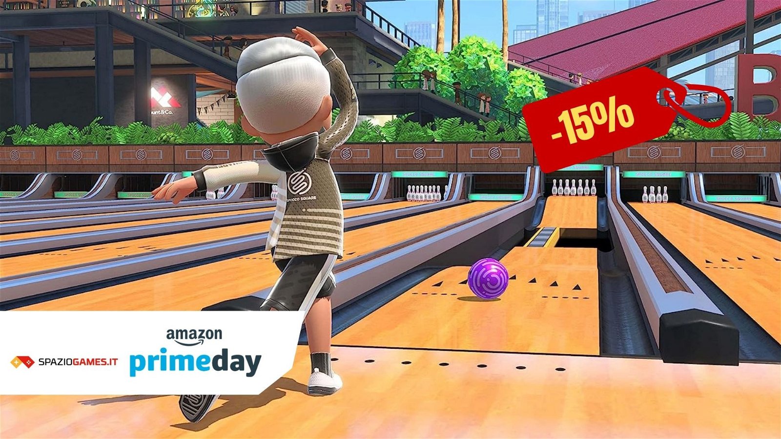 Mettetevi in forma per l'estate con Nintendo Switch Sports, ora scontato per il Prime Day!