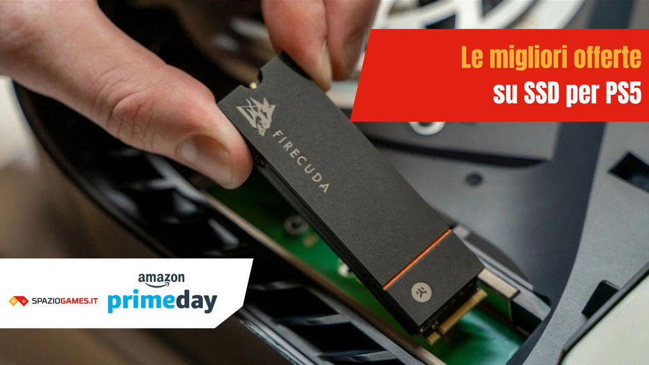 Immagine di Prime Day: le migliori offerte sugli SSD per PS5