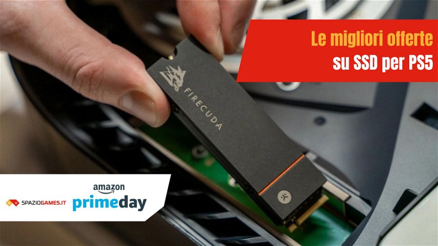 Immagine di Prime Day: le migliori offerte sugli SSD per PS5
