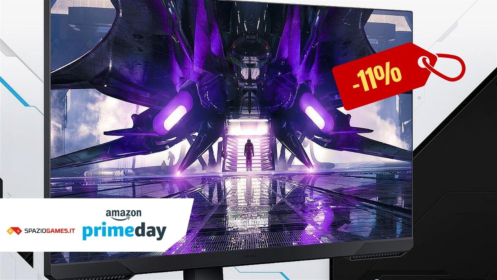 Samsung Odyssey G3, ottimo monitor gaming 24" 144Hz, al prezzo più basso di sempre per il Prime Day!