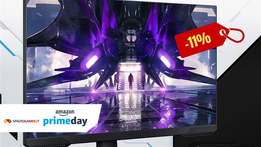 Immagine di Samsung Odyssey G3, ottimo monitor gaming 24" 144Hz, al prezzo più basso di sempre per il Prime Day!