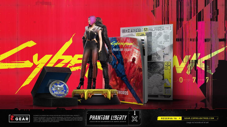 Cyberpunk 2077 svela una statua da collezione per Phantom Liberty (ma senza gioco)