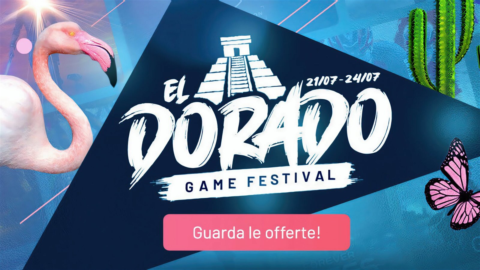 El Dorado Game Festival: fino all'85% di sconto sui tuoi giochi preferiti!