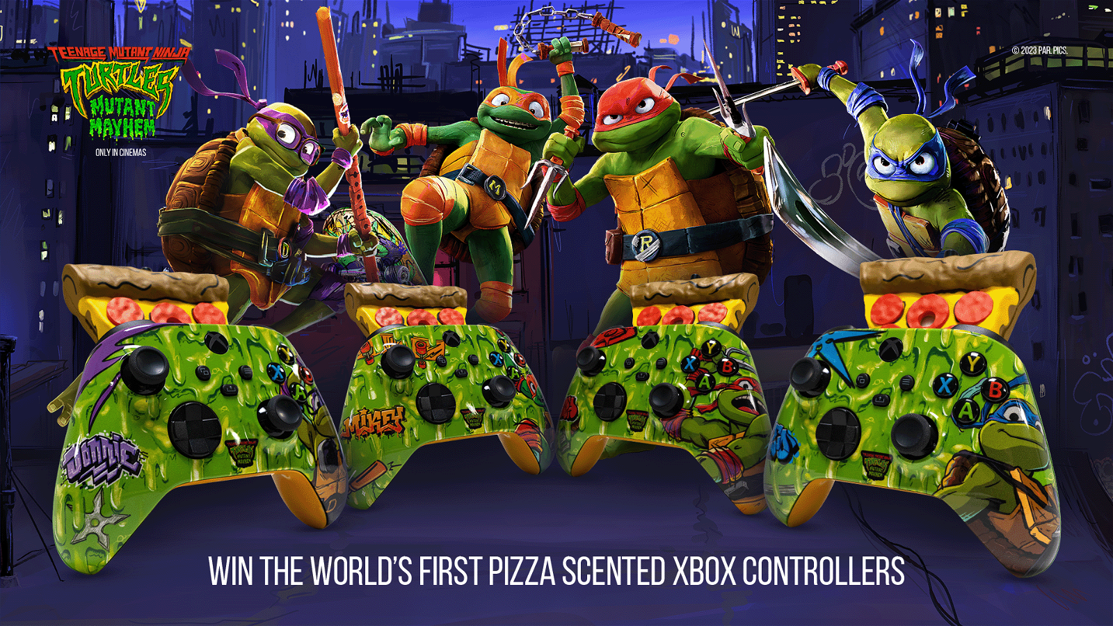 Xbox ha ovviamente svelato un controller al profumo di pizza