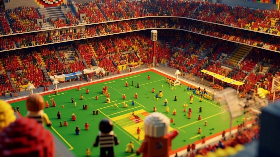 Immagine di LEGO 2K Goooal! sfiderà FC 24, e sbuca una data di uscita