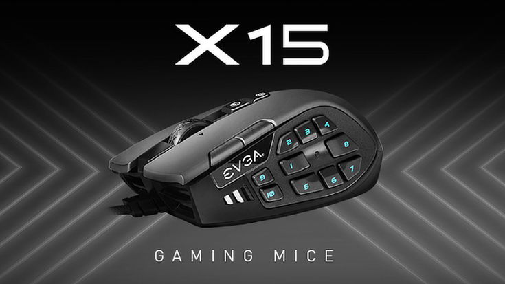 Mouse gaming EVGA X15, ideale per gli MMO, a un prezzo super! 60% di sconto