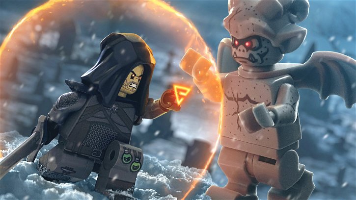 Immagine di Un artista immagina LEGO The Witcher ed è un peccato che non sia reale