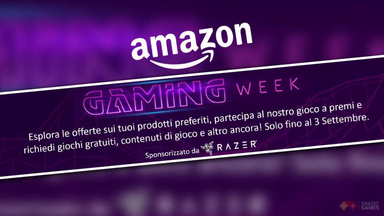 Immagine di Arriva la Amazon Gaming Week: tantissimi sconti sui videogiochi fino al 3 settembre