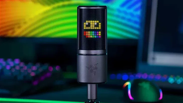 Razer Seiren Emote, microfono perfetto per gli streamer, con uno sconto di 60€!