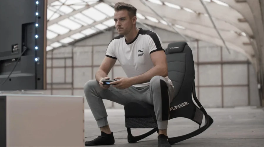 Immagine di Dimentica il mal di schiena: scopri la rivoluzionaria sedia gaming per console di Puma!
