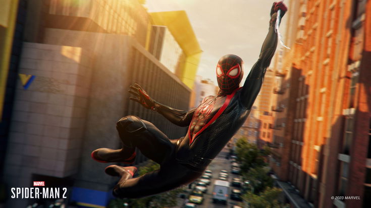 Marvel's Spider-Man 2, c'è un bug che trasforma Miles... in un tofu