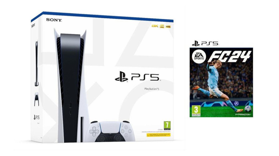 PS5 con EA Sports FC 24 praticamente GRATIS: il bundle in offerta su