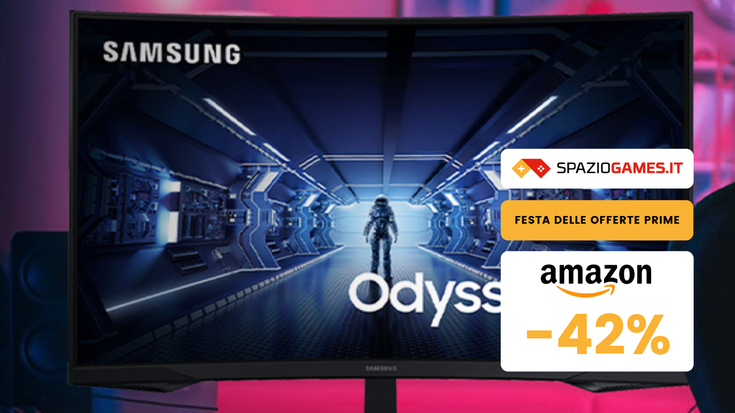 Samsung Odyssey G5 Gaming Monitor (WQHD 2K) al prezzo più basso di sempre