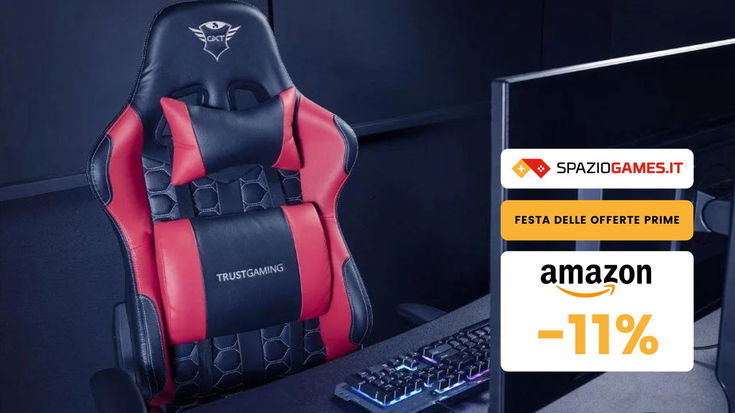 Questa sedia gaming ergonomica è ottima ed è in sconto del 23%!