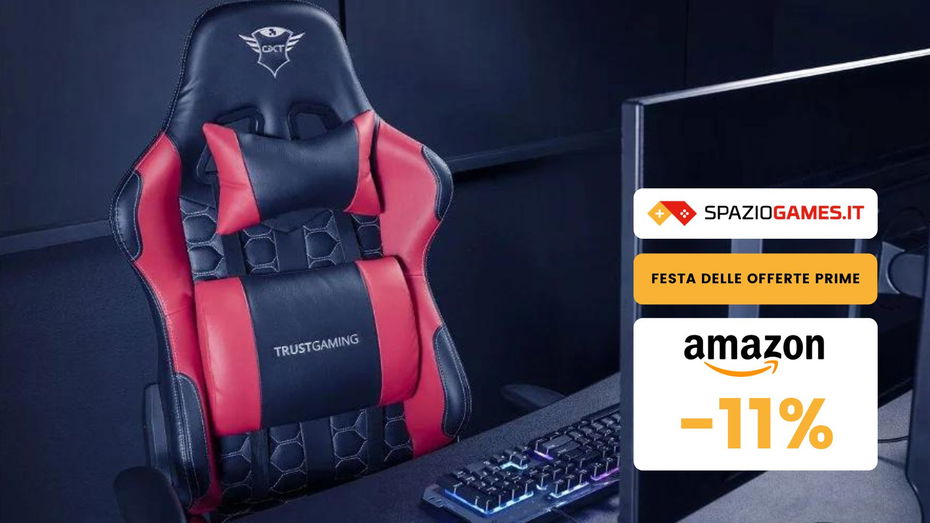 Immagine di Questa sedia gaming ergonomica è ottima ed è in sconto del 23%!