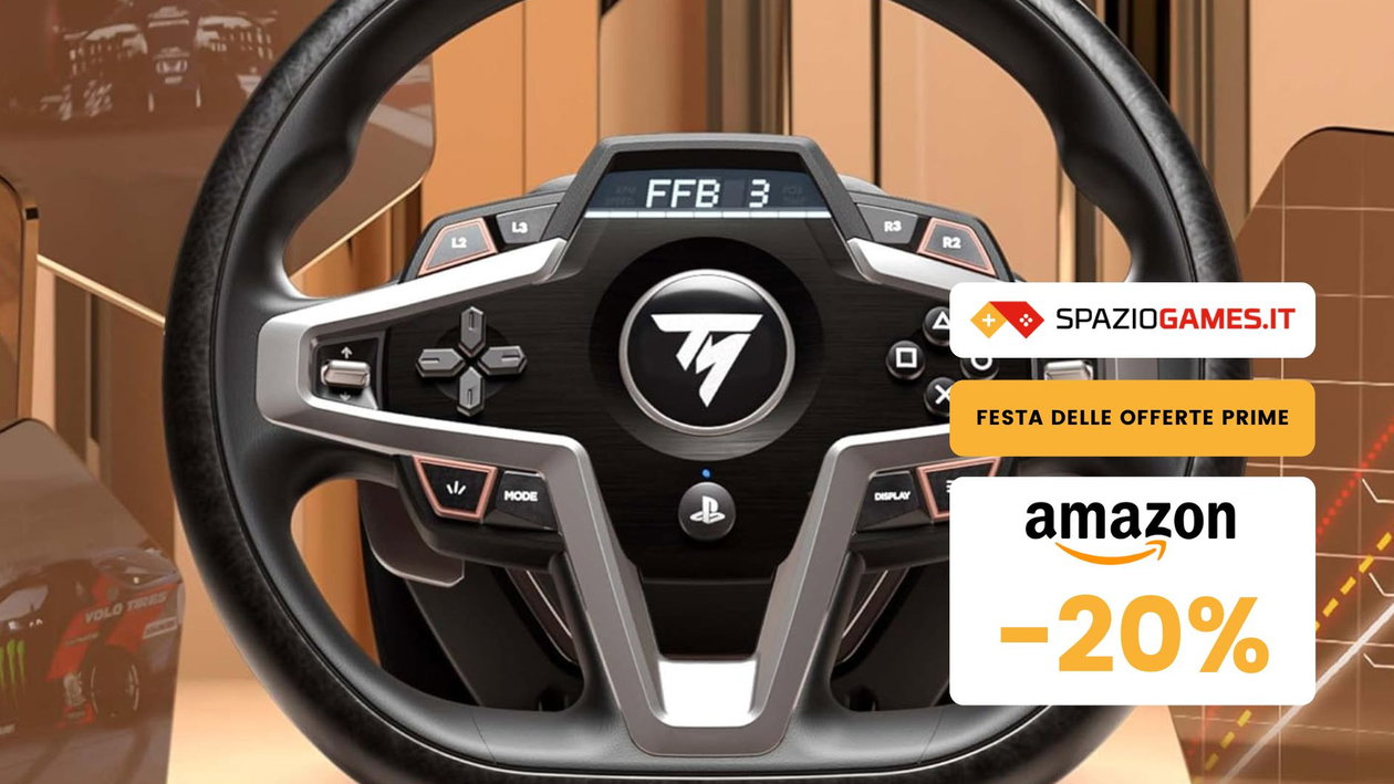 Immagine di Minimo storico sul Thrustmaster T248, volante per PS4, PS5 e PC