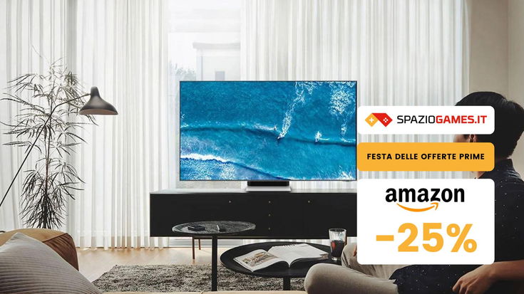 Splendida smart TV Samsung Neo QLED 4K 75" a un prezzo bomba! 25% di sconto!