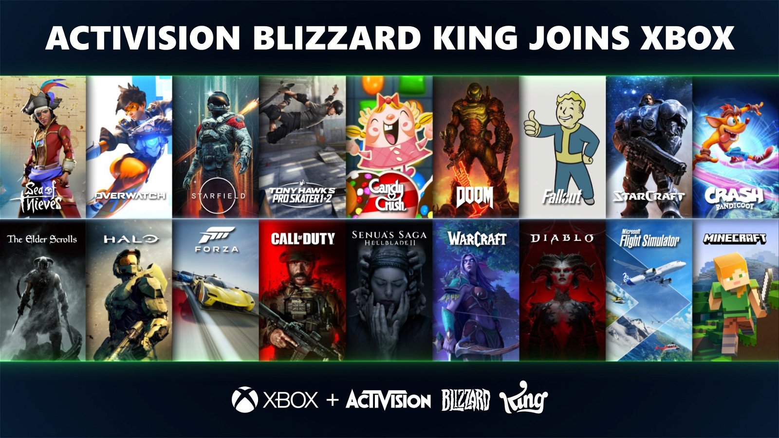 Microsoft chiude l'acquisizione di Activision Blizzard: Call of Duty è ufficialmente Xbox