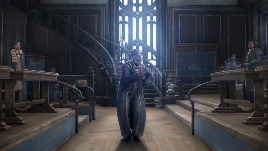 Immagine di Hogwarts Legacy su Nintendo Switch dice addio all'open world