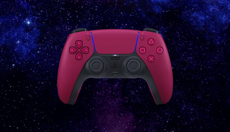 Immagine di DualSense Cosmic Red per PS5 con uno sconto del 20%! Imperdibile!