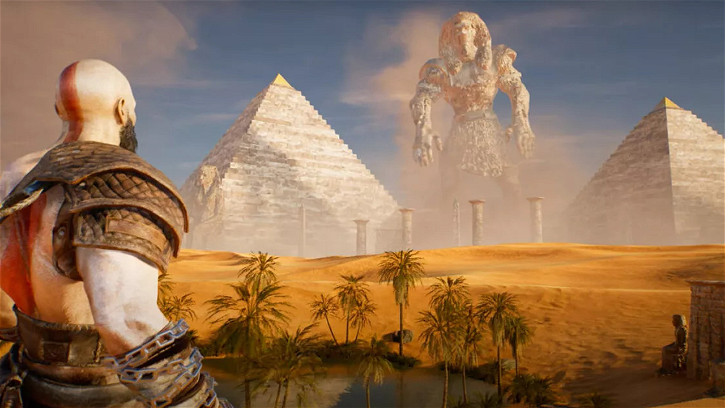 Immagine di God of War in Egitto sarebbe un sogno, e un fan lo ha immaginato