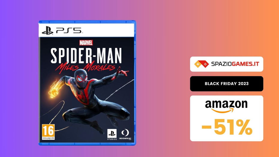 Immagine di Spider-Man Miles Morales torna al prezzo più basso di sempre per il Black Friday!