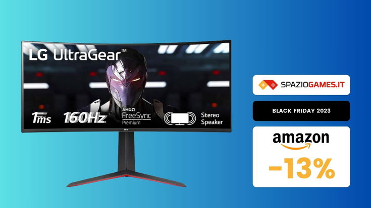 Monitor gaming LG 34" ultrawide al prezzo più basso di sempre! Meno di 350€!