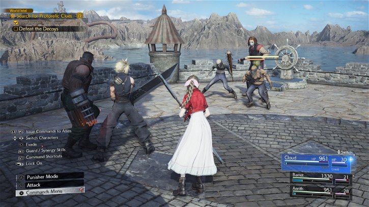 Immagine di Final Fantasy VII Rebirth avrà una difficoltà extra per vivere "il brivido del combattimento"