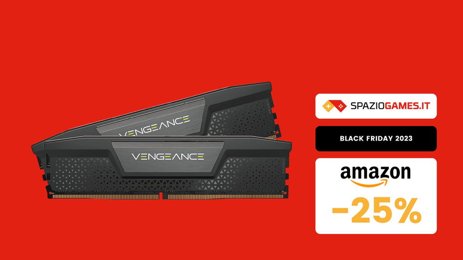 Immagine di SCONTO BOMBA sulle memorie DDR5 Corsair Vengeance (2x16GB)! (-25%)