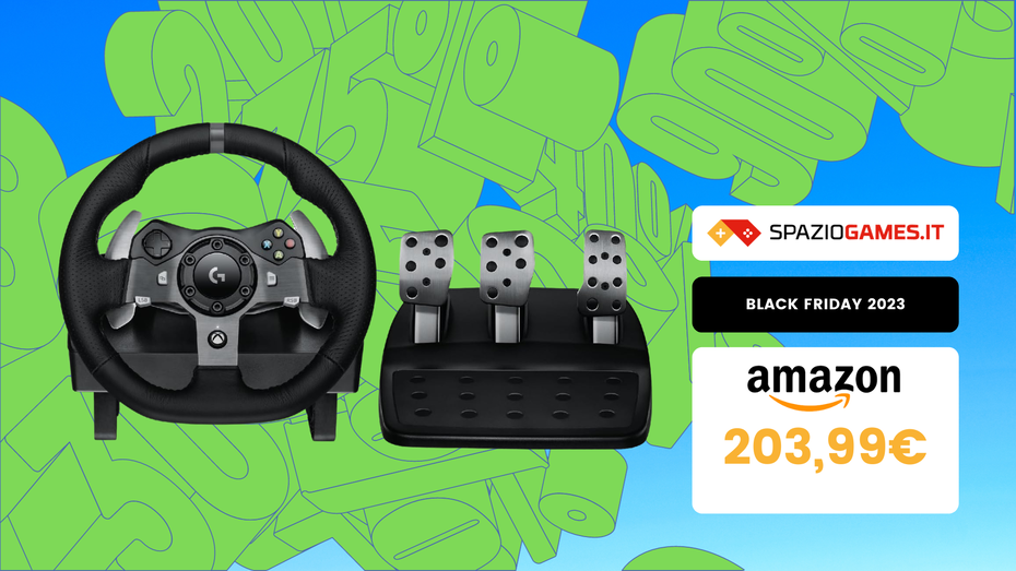 Immagine di Volante Logitech G920 in super sconto al Black Friday