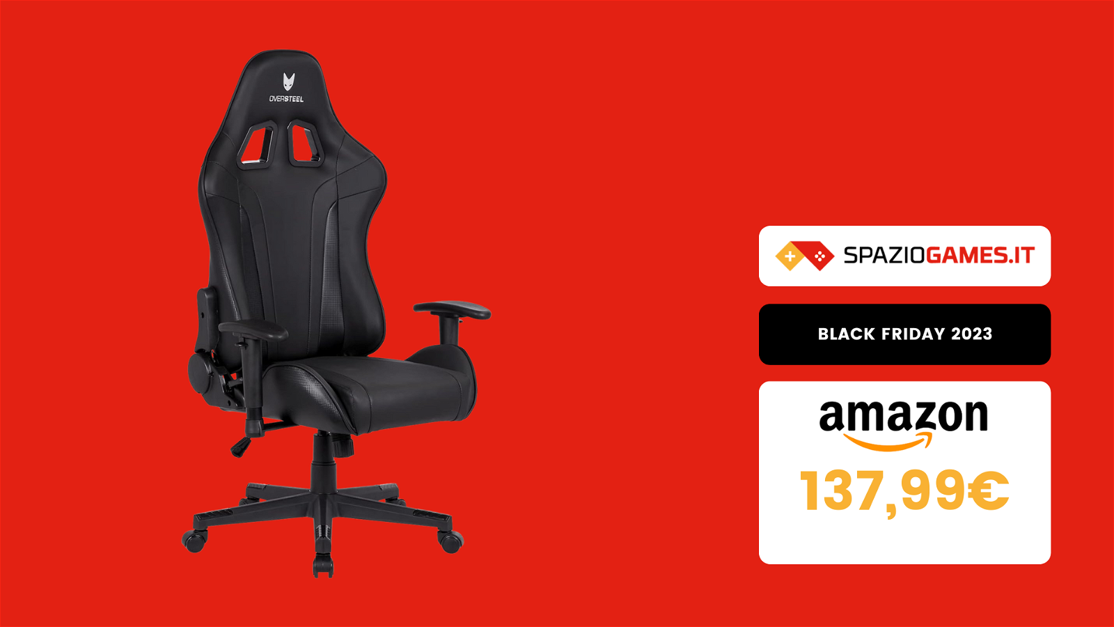 Questa popolare sedia da gaming è disponibile al PREZZO INCREDIBILE di soli  137€! - SpazioGames