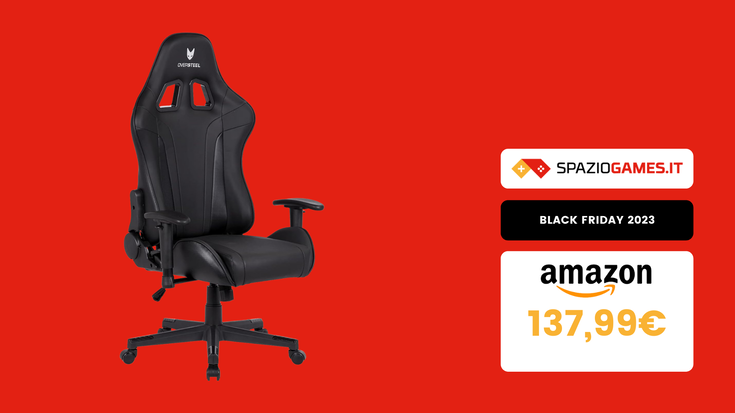 Questa popolare sedia da gaming è disponibile al PREZZO INCREDIBILE di soli 137€!