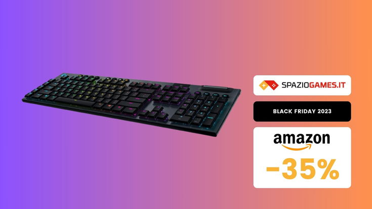 Logitech G915 LIGHTSPEED: tastiera gaming di qualità a un SUPER PREZZO! Sconto di 35%!