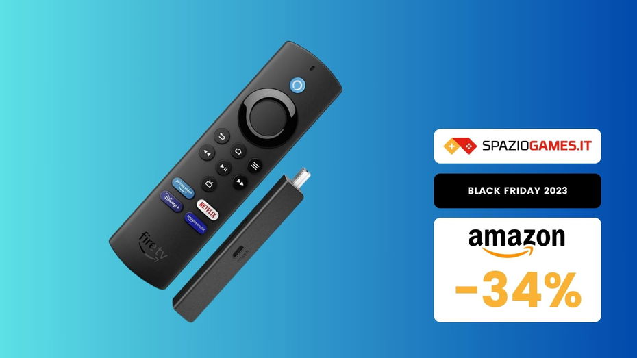 Immagine di Fire TV Stick Lite scontata del 34%! Quasi un REGALO!