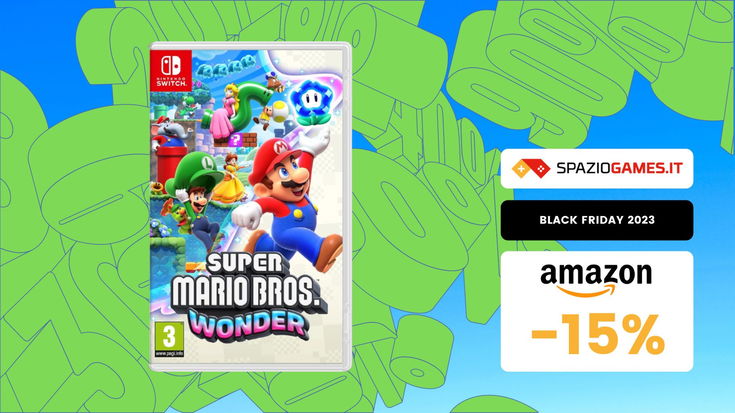 Super Mario Bros. Wonder già scontato per il Black Friday! -15%